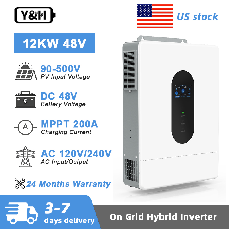 Drone Solar Charger - Y&H 12 kW Hybrid-Solarwechselrichter, 48 V,