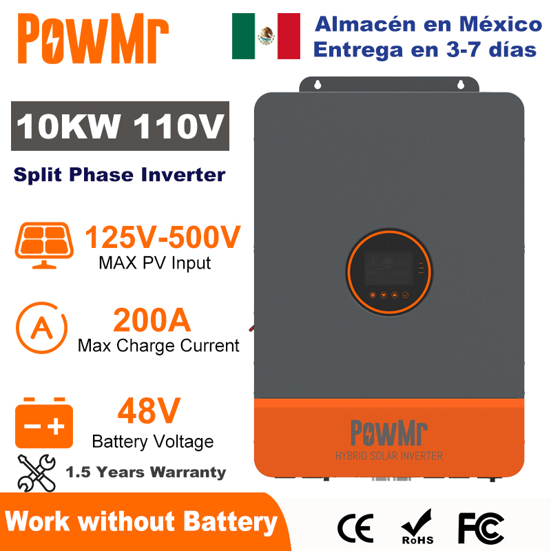 PowMr 10 kW Split-Phase-Wechse – Drone Solar Charger Bewertung und Preis